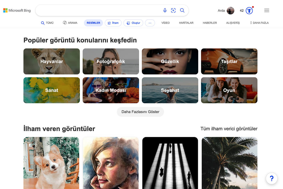 Bing Görseller